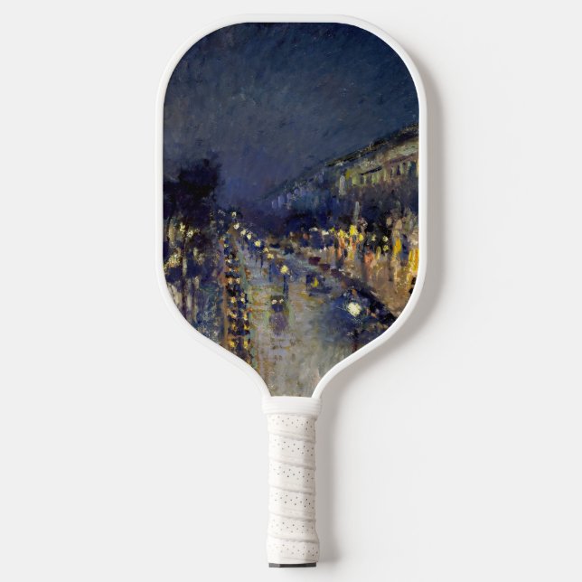 Palas De Pickleball Camille Pissarro - Boulevard Montmartre de noche (Anverso)