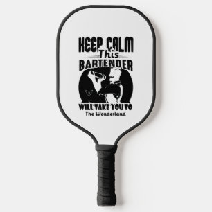 Palas De Pickleball Camisas de barman - Mantén la calma esta camiseta