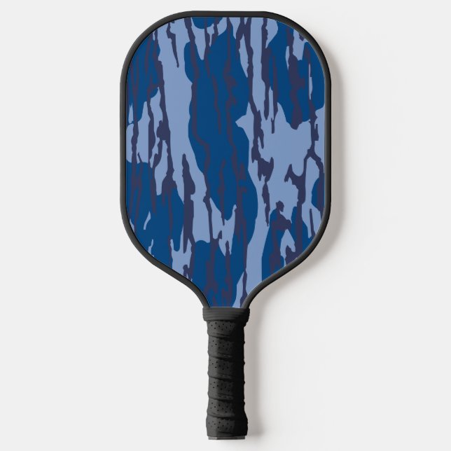 Palas De Pickleball Camo azul Modelo militar Camuflaje azul (Anverso)