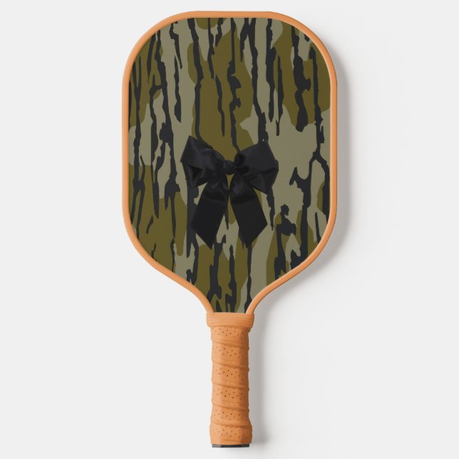 Palas De Pickleball Camo de Bottomland Cinta de vaca linda para mujere (Anverso)