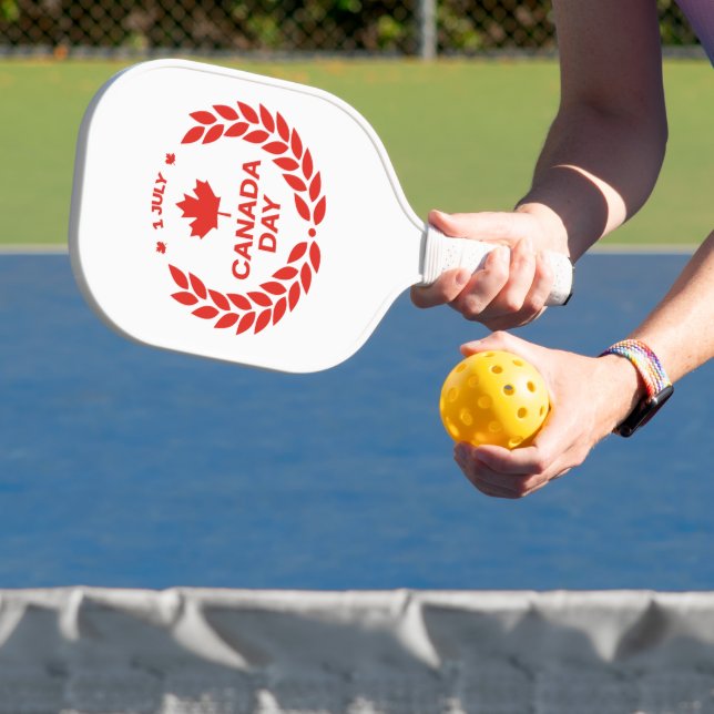 Palas De Pickleball Campaña de baloncesto por el Día de Canadá (in situ)