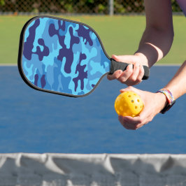 Palas De Pickleball Camuflaje azul