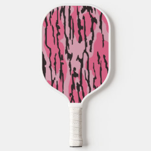Palas De Pickleball Camuflaje de Tierras Bajas Rosa para Mujeres y Niñ