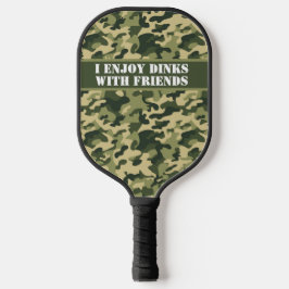 Palas De Pickleball Camuflaje verde del ejército personalizado 2