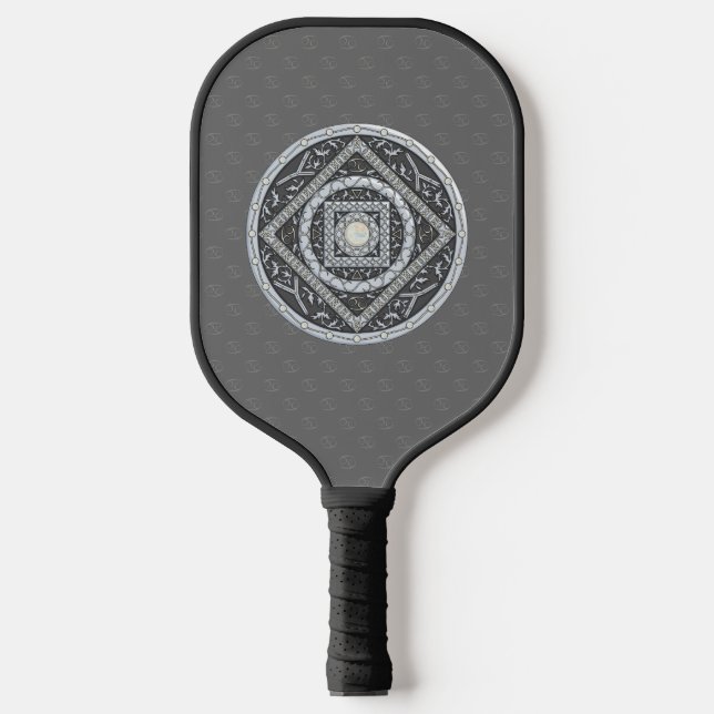 Palas De Pickleball Cáncer Mandala (Anverso)