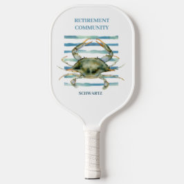 Palas De Pickleball Cangrejo acuarela, Comunidad de Jubilación