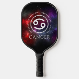 Palas De Pickleball Cangrejo de cáncer Starfield Zodiac occidental