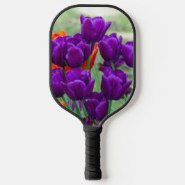 Palas De Pickleball Cañón de tulipanes morado oscuro