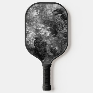 Palas De Pickleball Capas de cristales grises