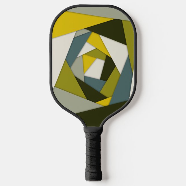 Palas De Pickleball Capas geométricas (Anverso)