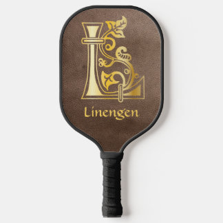 Palas De Pickleball Capital medieval decorativa botánica L