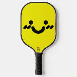 Palas De Pickleball Cara Amarilla Tímida y Linda