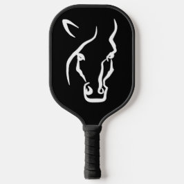 Palas De Pickleball Cara blanca del caballo