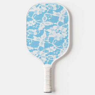 Palas De Pickleball Cara de remo de bolas de papel blanco