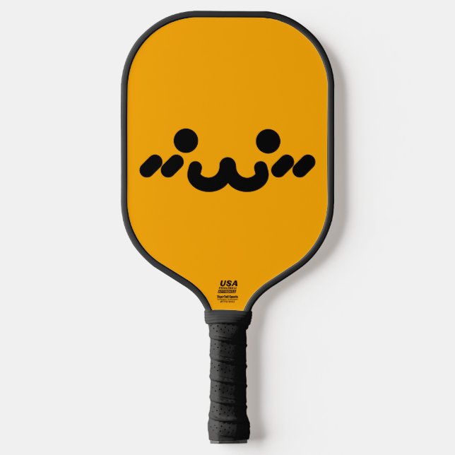 Palas De Pickleball Cara Naranja  (Anverso)
