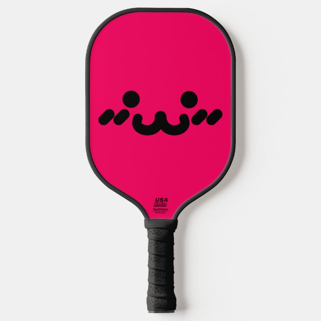 Palas De Pickleball Cara Rosa Linda (Anverso)