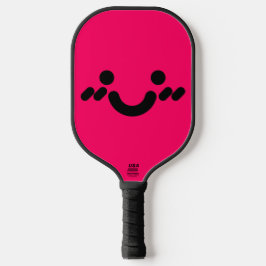 Palas De Pickleball Cara sonrosada tímida linda
