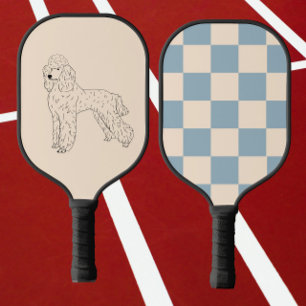 Palas De Pickleball Carbono, dibujo de perros