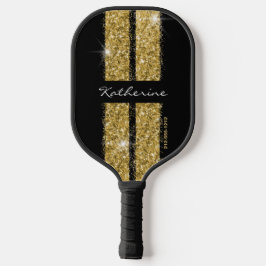 Palas De Pickleball Carreras Deportiva Gold Stripes Elegante