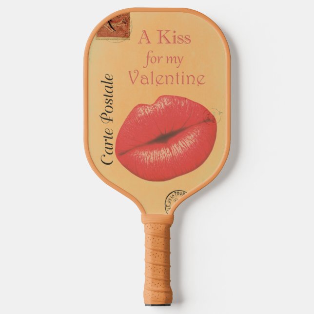 Palas De Pickleball Carte Postale Pickleball Paddle (Anverso)