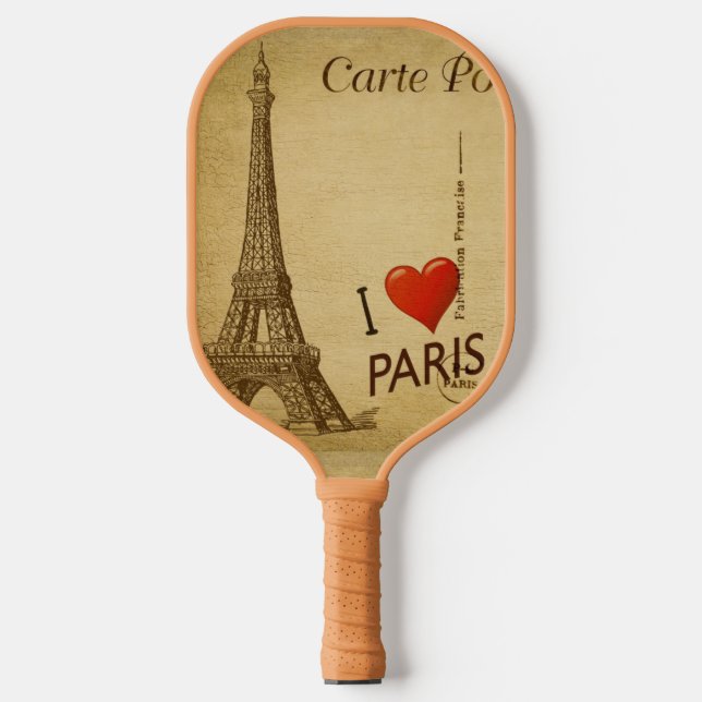 Palas De Pickleball Carte Postale Pickleball Paddle (Anverso)