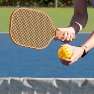 Palas De Pickleball Cartón clásico marrón de Shirley Taylor