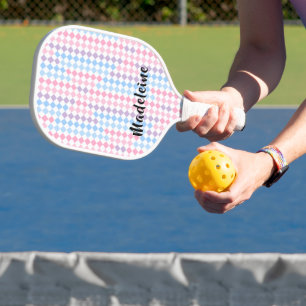 Palas De Pickleball Cartón de cheques retro de los años 90 y 2000 del
