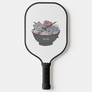 Palas De Pickleball Cat Ramen Kawaii
