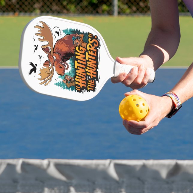 Palas De Pickleball Cazar alces defiende contra los cazadores (in situ)