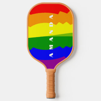 Palas De Pickleball Celebración del Orgullo Gay Gay LGBT