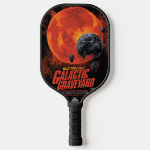 Palas De Pickleball Cementerio Espacial Calavera Halloween Galaxia de