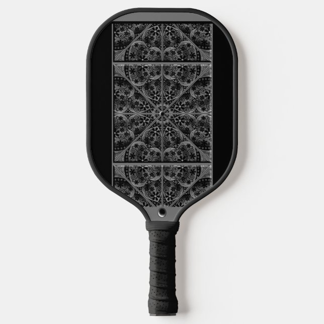 Palas De Pickleball Ceramic Lace Black (Anverso)