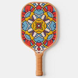 Palas De Pickleball cérculo de arco de mosaico