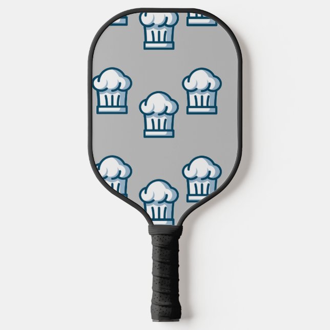 Palas De Pickleball Chef gorras en gris (Anverso)