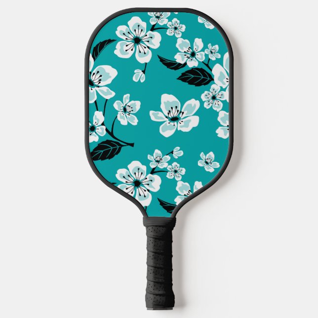 PALAS DE PICKLEBALL CHERRY BLOSSOM - SAKURA (VERDE AZULADO) (Anverso)