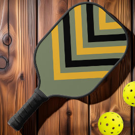 Palas De Pickleball Chevron de la Vimiela de la Noche de Olivo