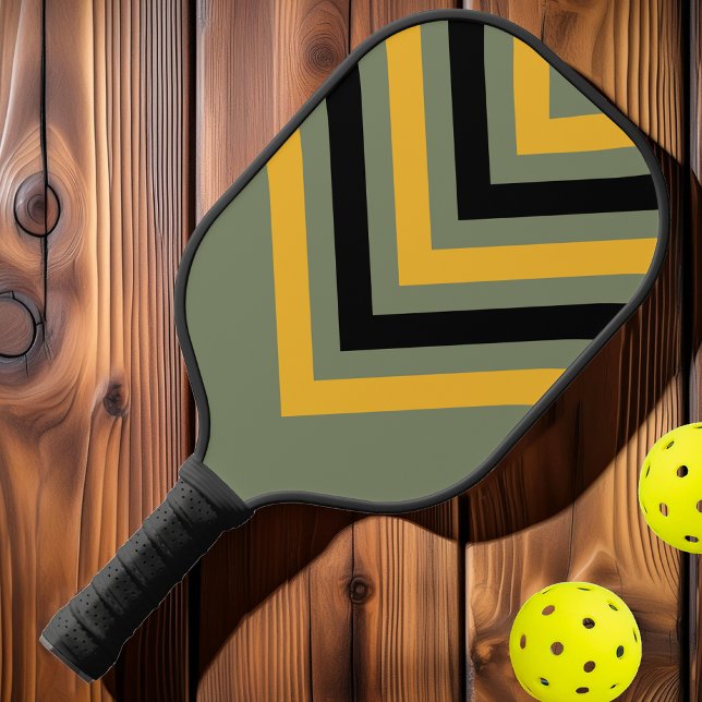 Palas De Pickleball Chevron de la Vimiela de la Noche de Olivo (Subido por el creador)