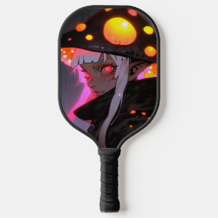 Palas De Pickleball Chica De La Fantasía Oscura Mushroom Elf Anime