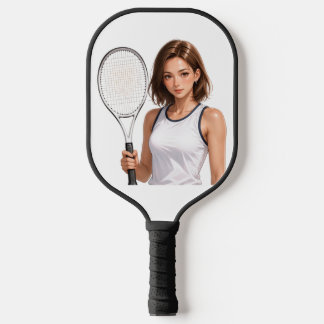 Palas De Pickleball Chica de tenis de anime