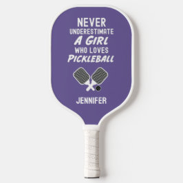 Palas De Pickleball Chica Morada
