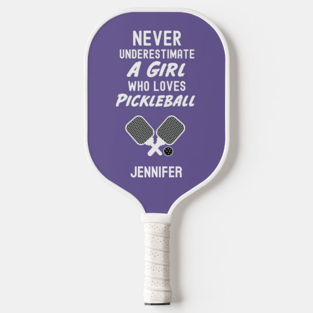 Palas De Pickleball Chica Morada (Anverso)