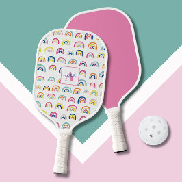 Palas De Pickleball Chicas del arcoiris personalizados