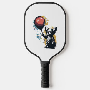 Palas De Pickleball Chihuahua Balloon Cute Dog Chiwawa Funny