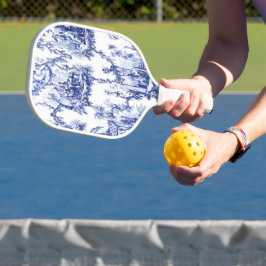 Palas De Pickleball Chinoiserie azul y blanca
