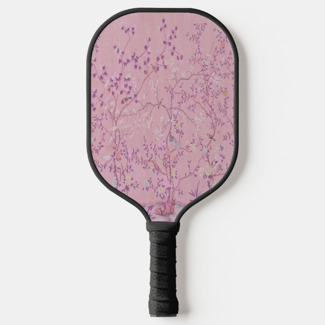 Palas De Pickleball Chinoiserie rosa (Anverso)