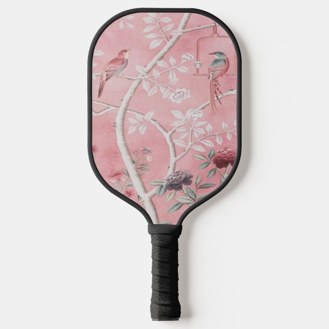Palas De Pickleball Chinoiserie rosa (Anverso)