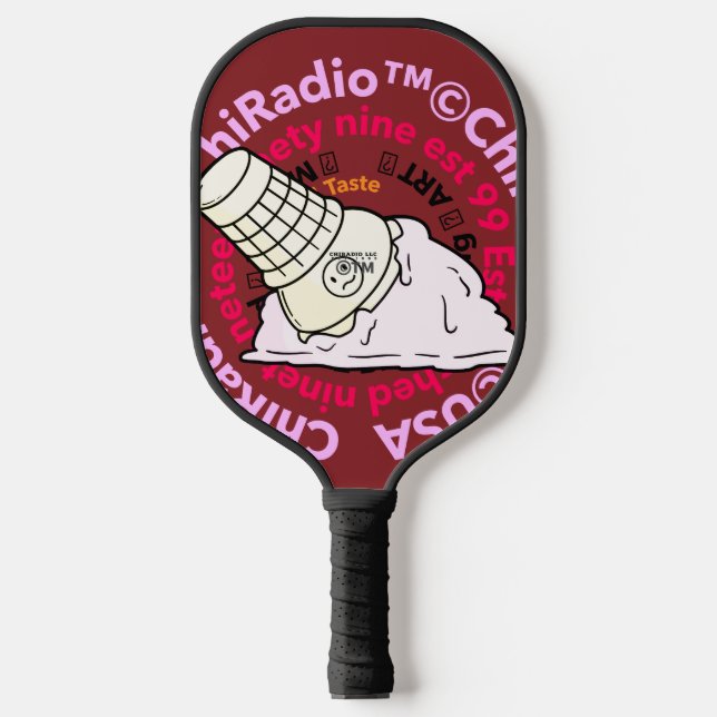 Palas De Pickleball ChiRadioLLC ™ IceCream (Anverso)