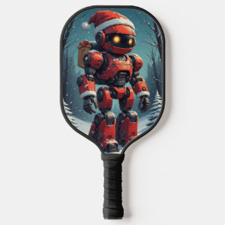 Palas De Pickleball Christmas Robot