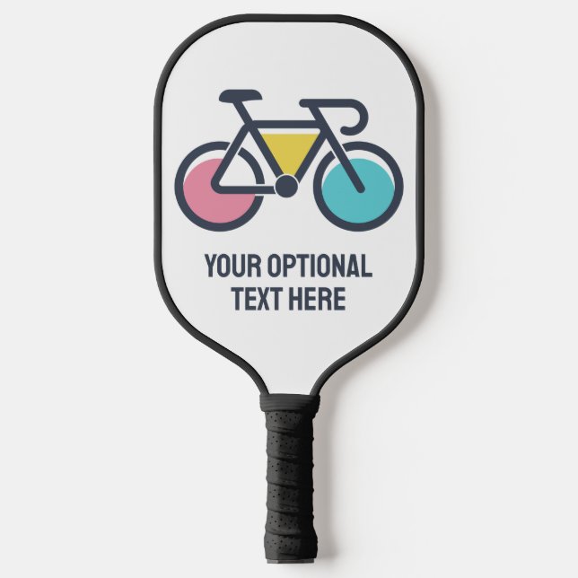 Palas De Pickleball Ciclismo de texto personalizado (Anverso)