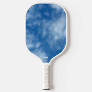 Palas De Pickleball Cielo azul con fotografía de la naturaleza de las